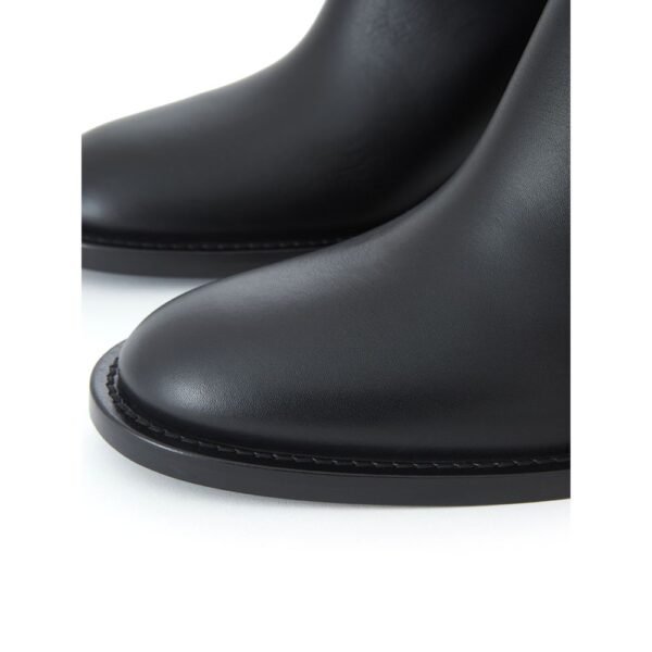 Burberry Black Leather Boot - Image 4