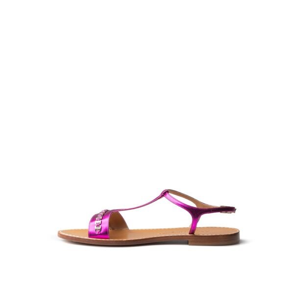 Salvatore Ferragamo Elegant Purple Summer Sandals - Image 2