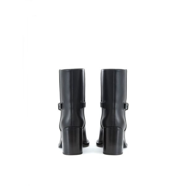 Burberry Black Leather Boot - Image 6