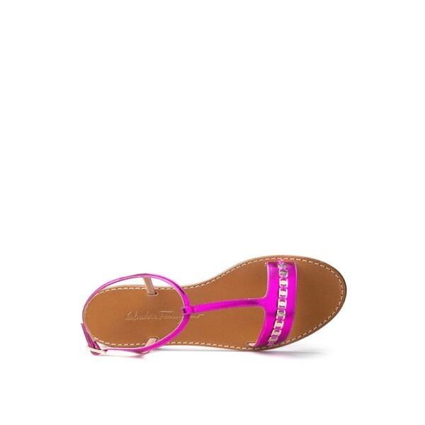 Salvatore Ferragamo Elegant Purple Summer Sandals - Image 5