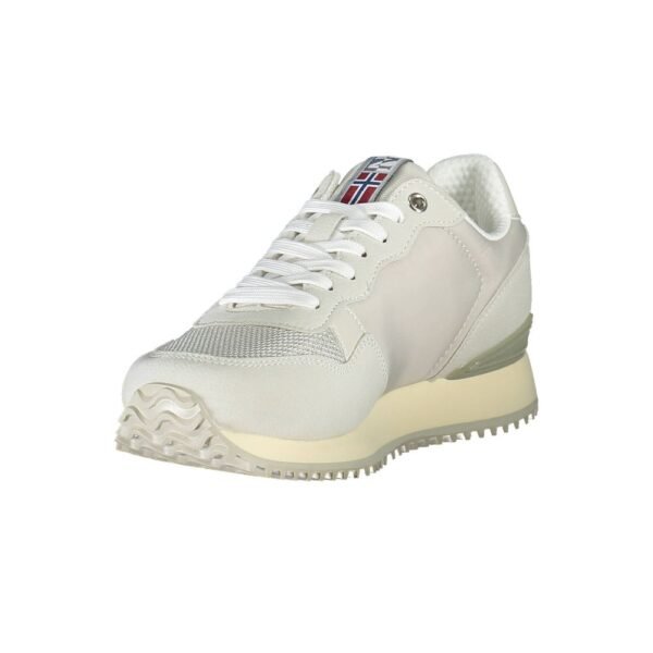 Napapijri Gray Polyester Women Sneaker - Image 3
