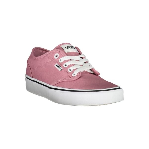 Vans Chic Pink Sneakers with Contrast Laces - Image 2