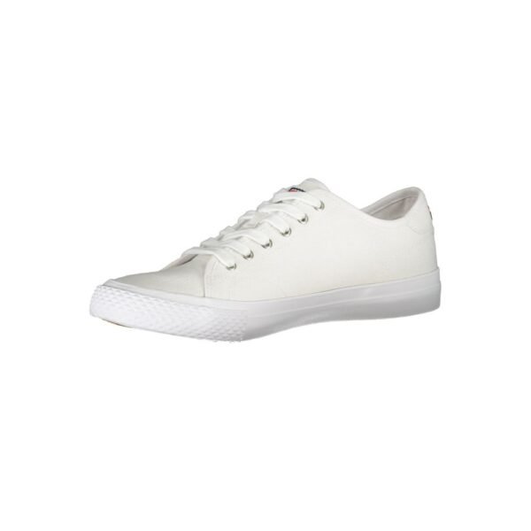 Fila Classic Lace-up Sports Sneakers with Contrast Details - Image 3
