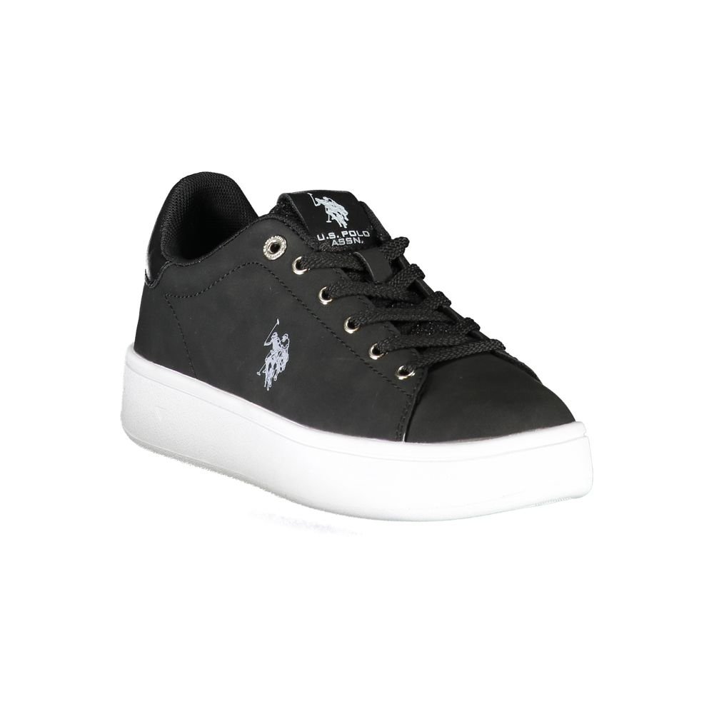 U.S. POLO ASSN. Black Polyester Women Sneaker - Image 2