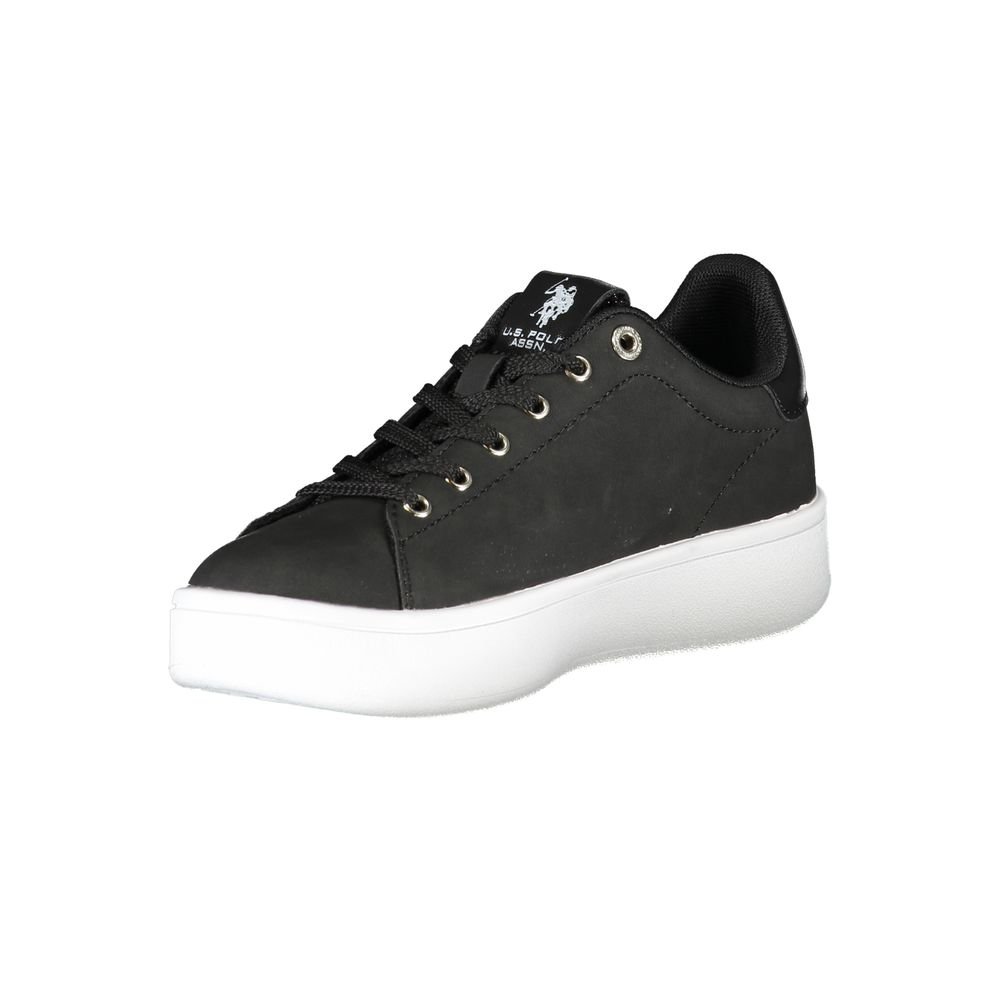 U.S. POLO ASSN. Black Polyester Women Sneaker - Image 3