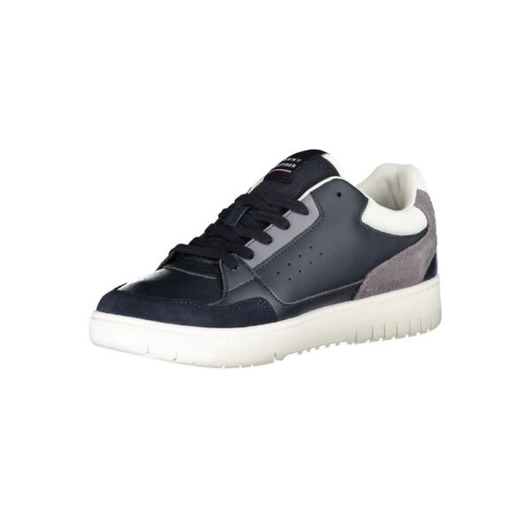 Tommy Hilfiger Blue Polyethylene Men Sneaker - Image 3