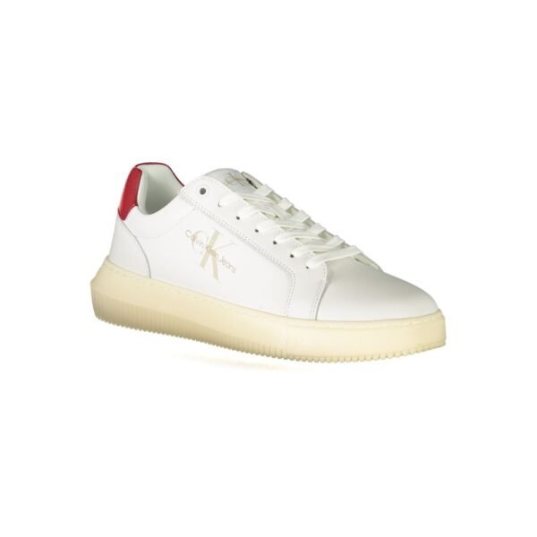 Calvin Klein White Polyester Sneaker - Image 2