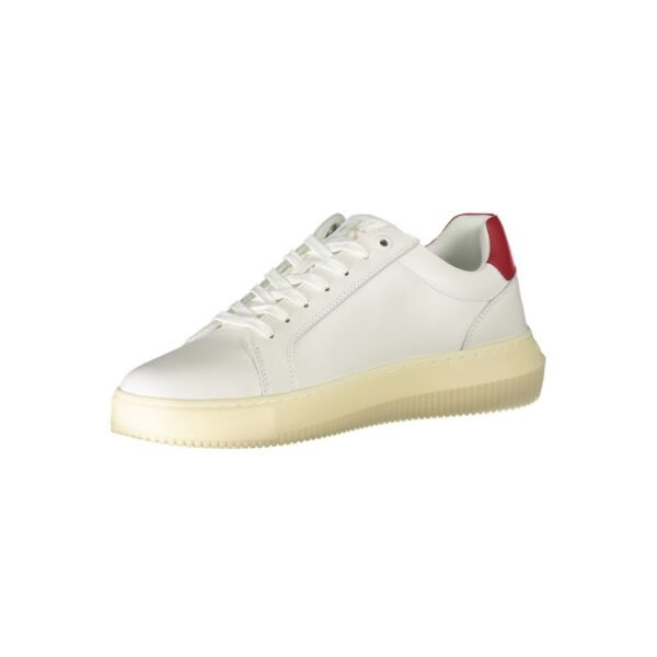 Calvin Klein White Polyester Sneaker - Image 3
