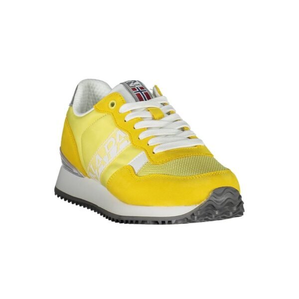Napapijri Yellow Polyester Women Sneaker - Image 2