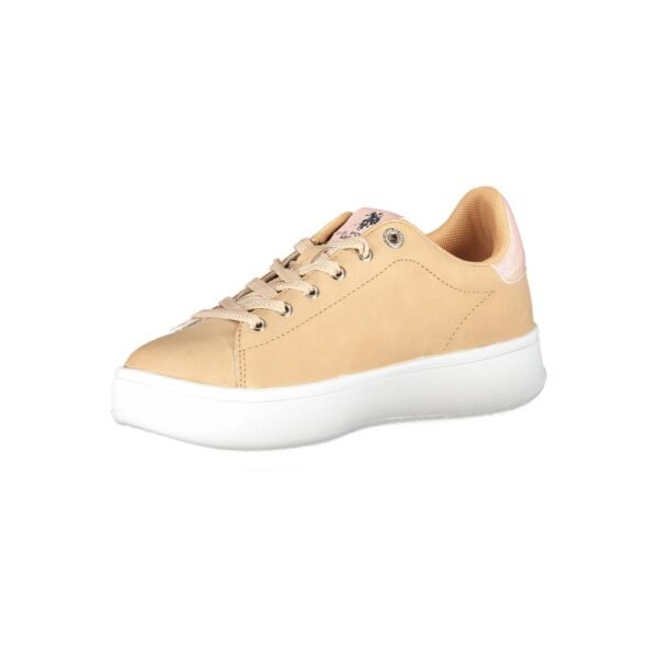 U.S. POLO ASSN. Beige Polyester Women Sneaker - Image 2