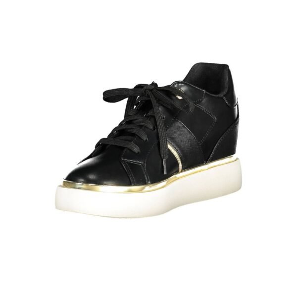 U.S. POLO ASSN. Black Polyester Women Sneaker - Image 3