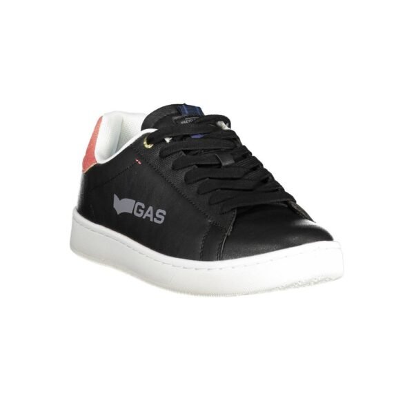 Gas Black Artificial Leather Sneaker - Image 2