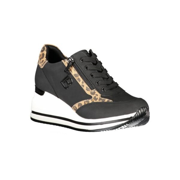 Laura Biagiotti Black Polyester Women Sneaker - Image 2