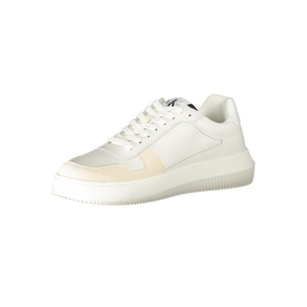 Calvin Klein White Polyester Sneaker - Image 3