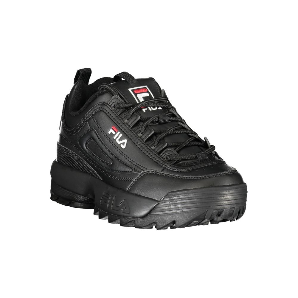 Fila Sleek Black Disruptor Sports Sneakers - Image 2
