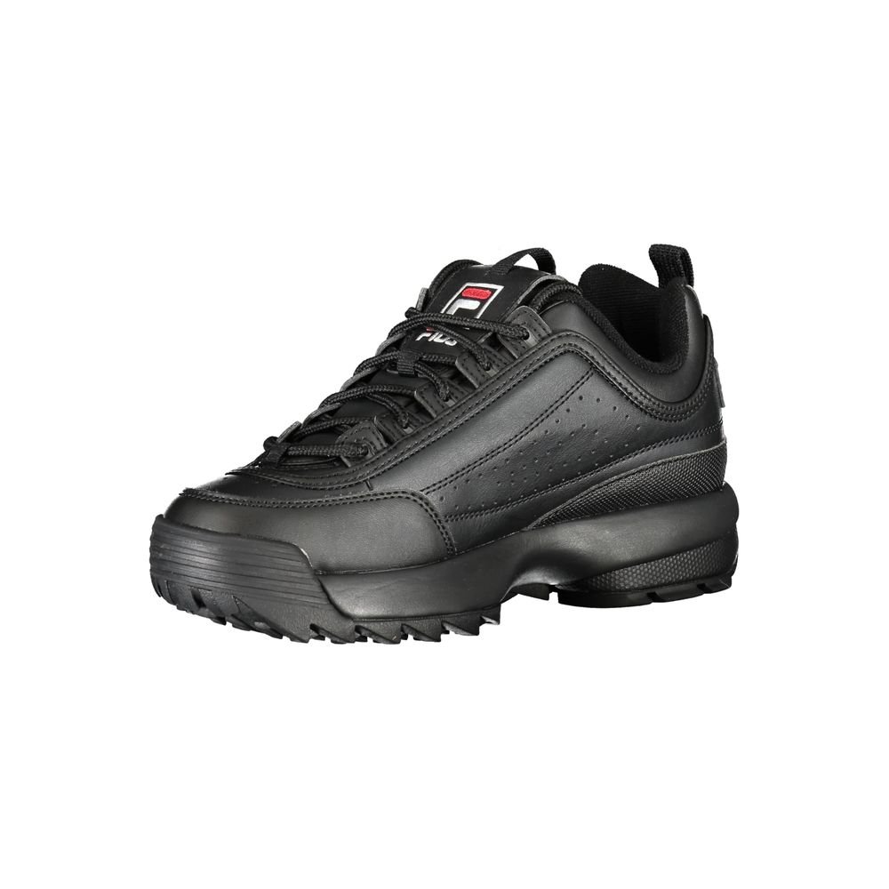 Fila Sleek Black Disruptor Sports Sneakers - Image 3
