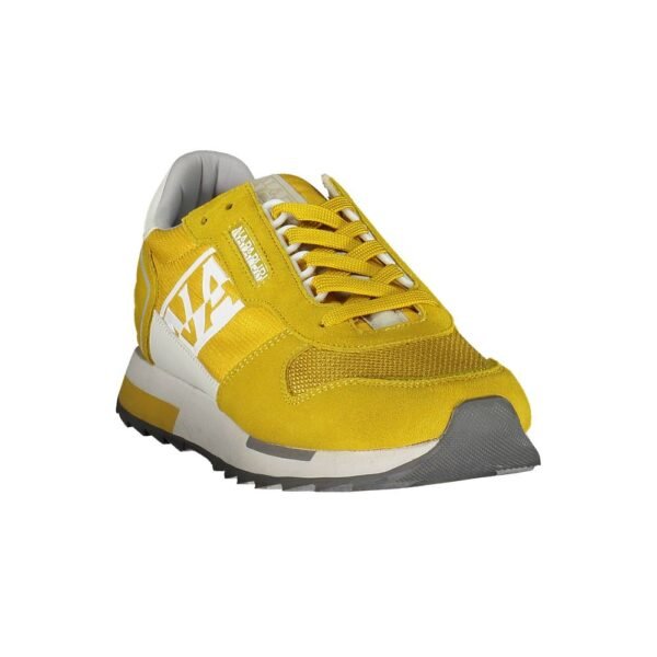 Napapijri Yellow Polyester Men Sneaker - Image 2