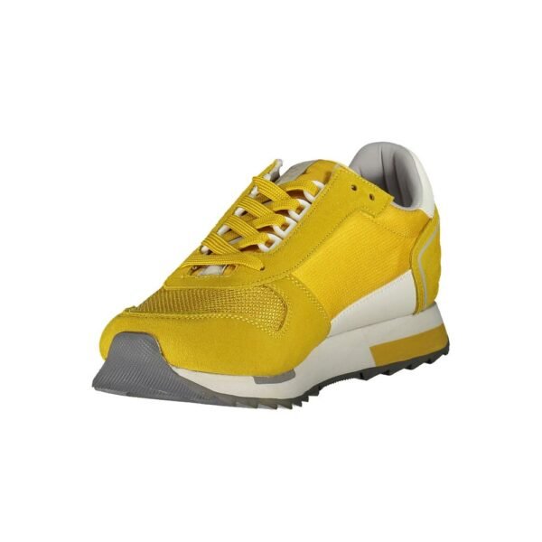 Napapijri Yellow Polyester Men Sneaker - Image 3