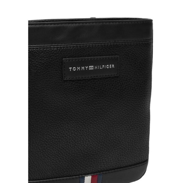 Tommy Hilfiger Black Polyethylene Messenger Bag - Image 3