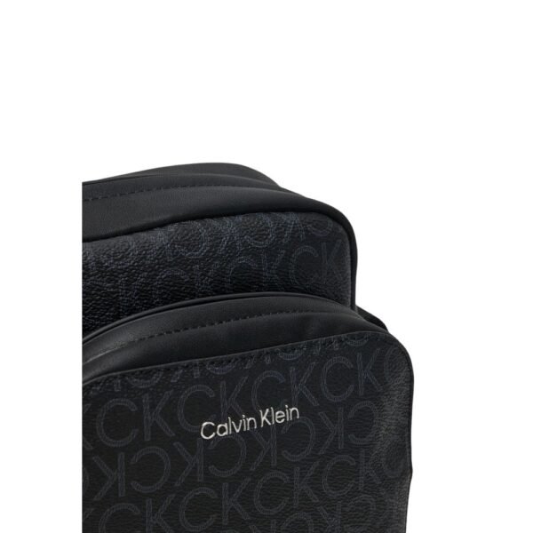 Calvin Klein Black Recycled Polyester Messenger Bag - Image 2