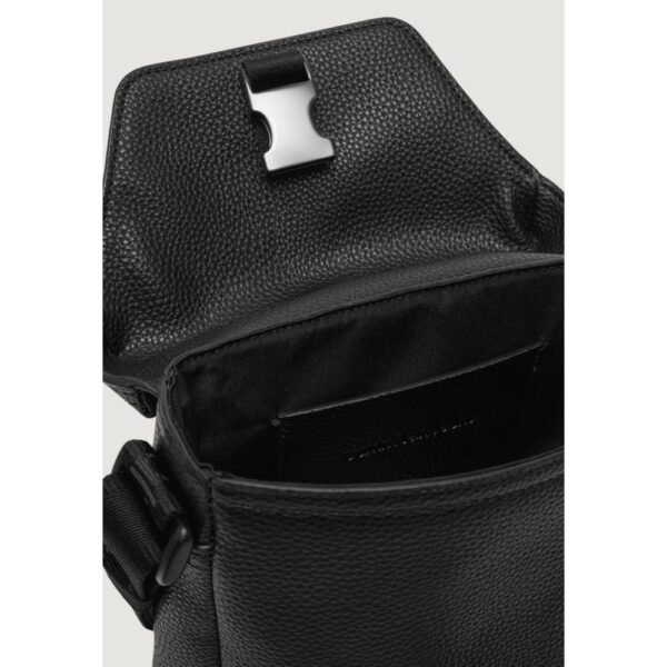 Calvin Klein Black Polyethylene Messenger Bag - Image 5