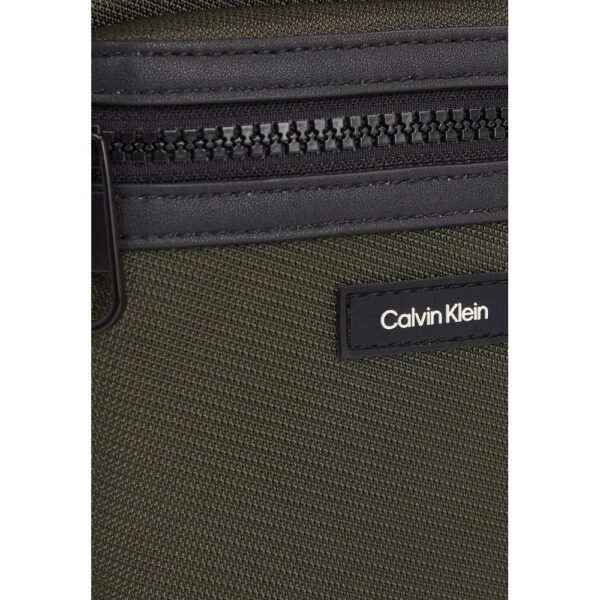 Calvin Klein Green Recycled Polyester Messenger Bag - Image 2