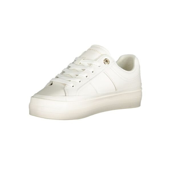 Tommy Hilfiger White Polyethylene Women Sneaker - Image 3