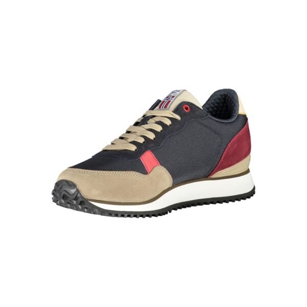 Napapijri Elevate Your Game: Sleek Blue Sneakers with Contrast Accents - Image 3