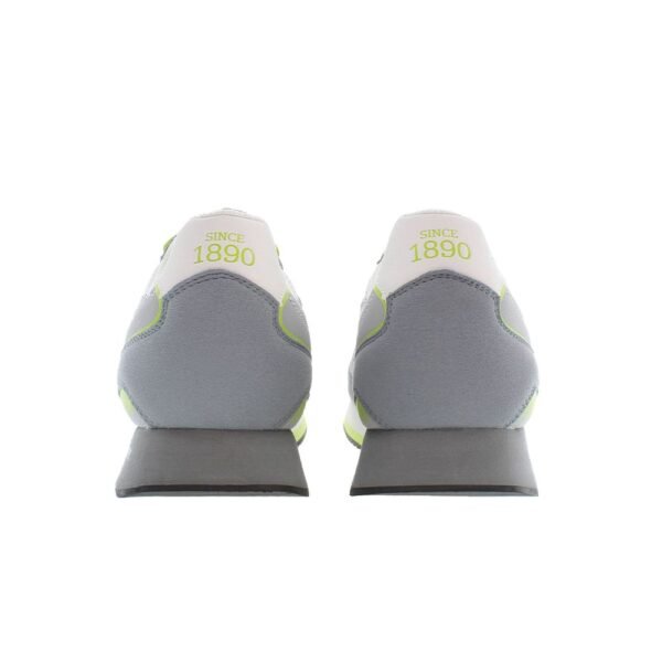 U.S. POLO ASSN. Gray Polyester Men Sneaker - Image 3