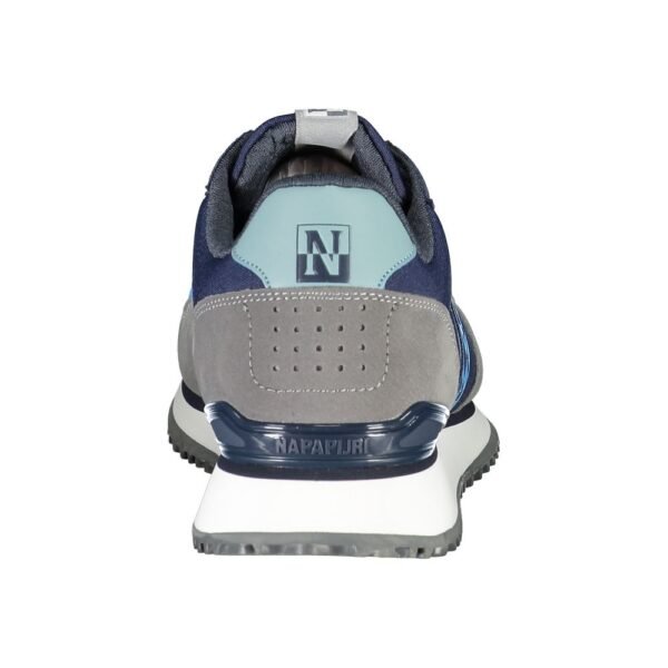 Napapijri Sleek Sporty Lace-up Sneakers with Logo Detail - Image 3