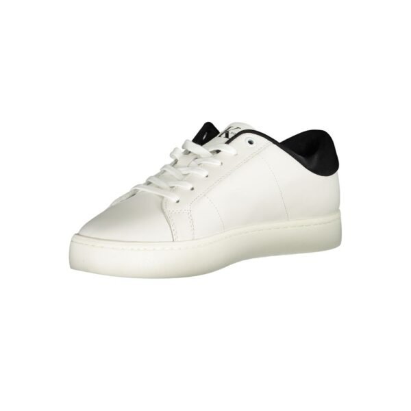 Calvin Klein White Polyester Sneaker - Image 3