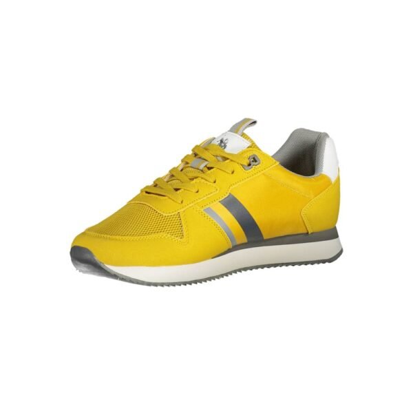 U.S. POLO ASSN. Yellow Polyester Men Sneaker - Image 3