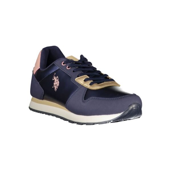 U.S. POLO ASSN. Blue Polyester Sneaker - Image 3