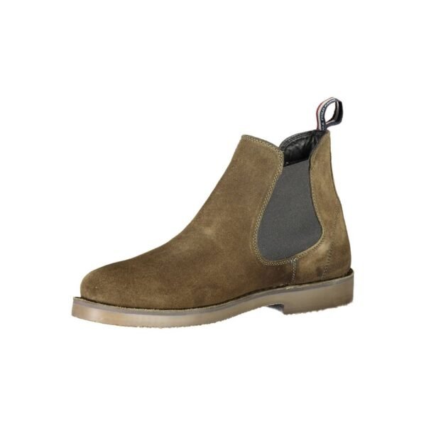 U.S. POLO ASSN. Green Leather Men Ankle Boot - Image 3
