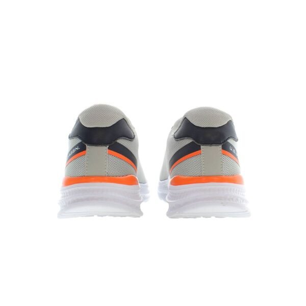 U.S. POLO ASSN. Gray Polyester Men Sneaker - Image 3