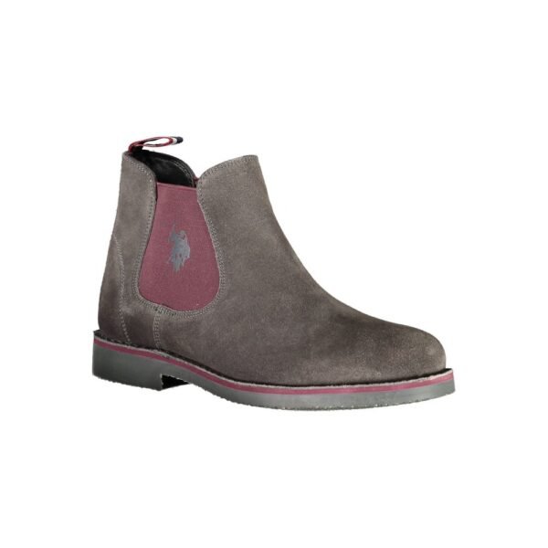 U.S. POLO ASSN. Gray Leather Men Boot - Image 2