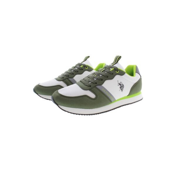 U.S. POLO ASSN. Green Polyester Men Sneaker - Image 2
