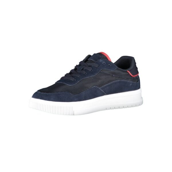 Tommy Hilfiger Blue Polyester Men Sneaker - Image 3