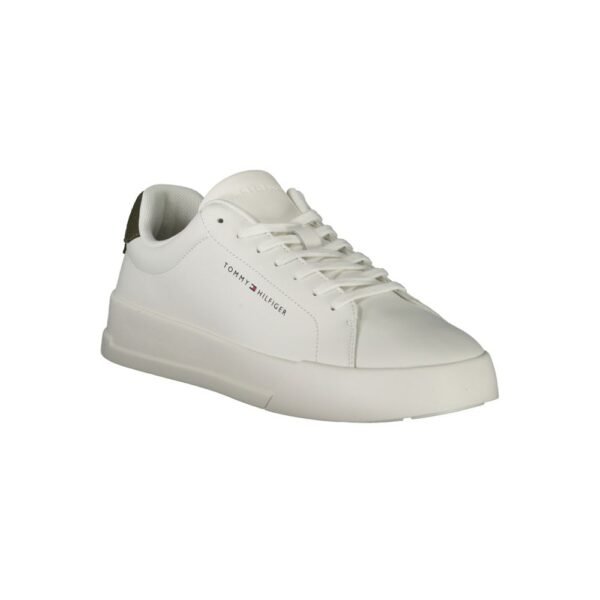 Tommy Hilfiger White Polyethylene Men Sneaker - Image 2