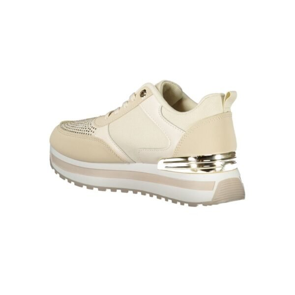 Laura Biagiotti Beige Polyester Women Sneaker - Image 3