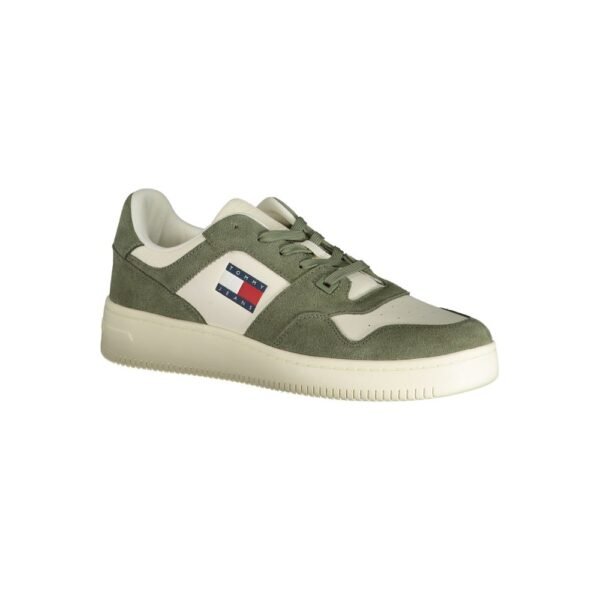 Tommy Hilfiger Green Polyester Sneaker - Image 2