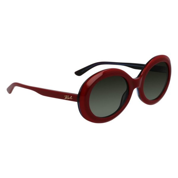 Karl Lagerfeld Red Acetate Sunglasses - Image 3