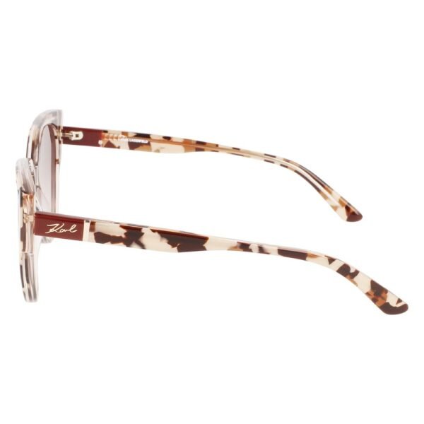 Karl Lagerfeld Brown Acetate Sunglasses - Image 3