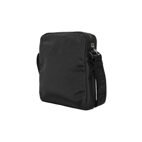 Calvin Klein Black Recycled Polyester Messenger Bag - Image 3