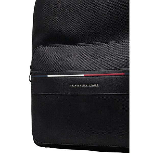 Tommy Hilfiger Black Polyethylene Backpack - Image 4