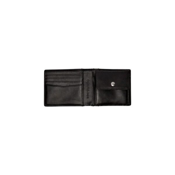 Calvin Klein Jeans Black Leather Wallet - Image 4