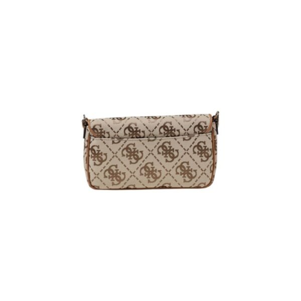 Guess Beige Polyester Handbag - Image 4