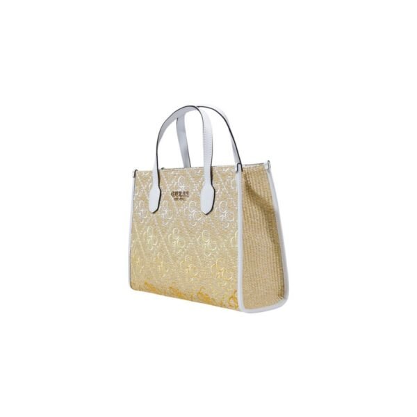 Guess White Polypropylene Handbag - Image 4