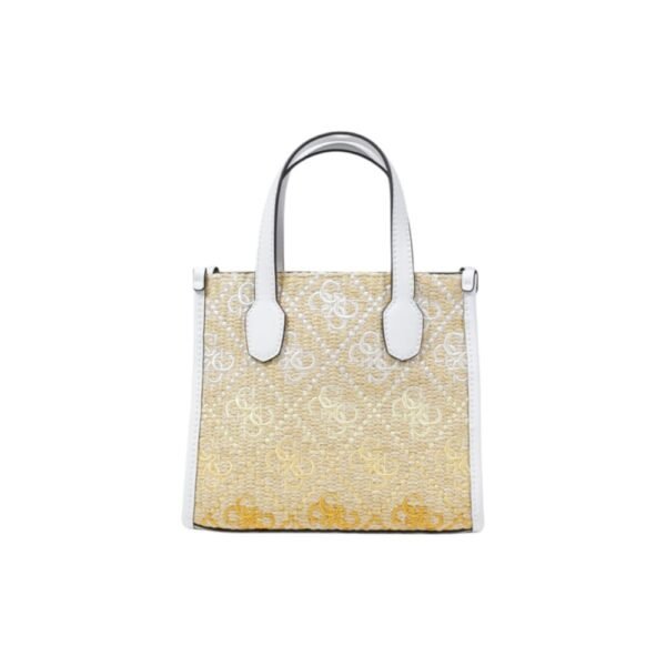 Guess White Polypropylene Handbag - Image 3