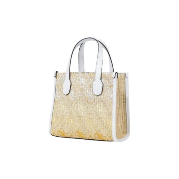 Guess White Polypropylene Handbag - Image 5